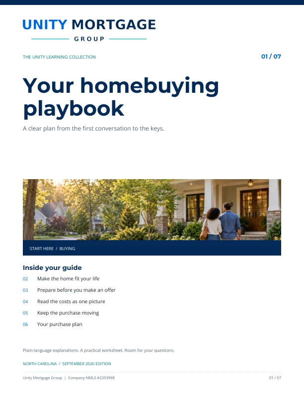 Cover of Your homebuying playbook